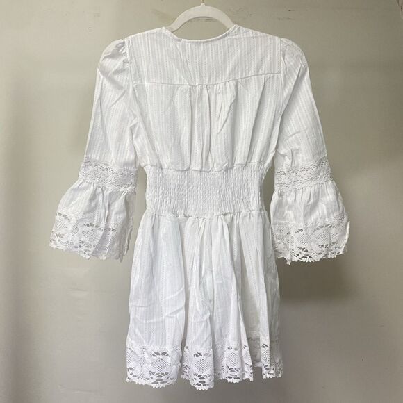 Raga Crochet Pointelle Tunicdress - Picture 4 of 7